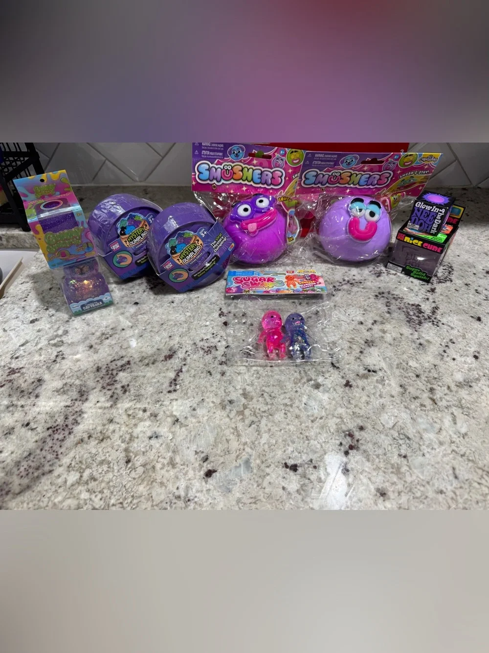 Purple Needoh, RMS Dumpling, Smushers bundle